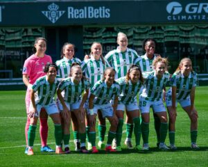 Once inicial del Real Betis Féminas.