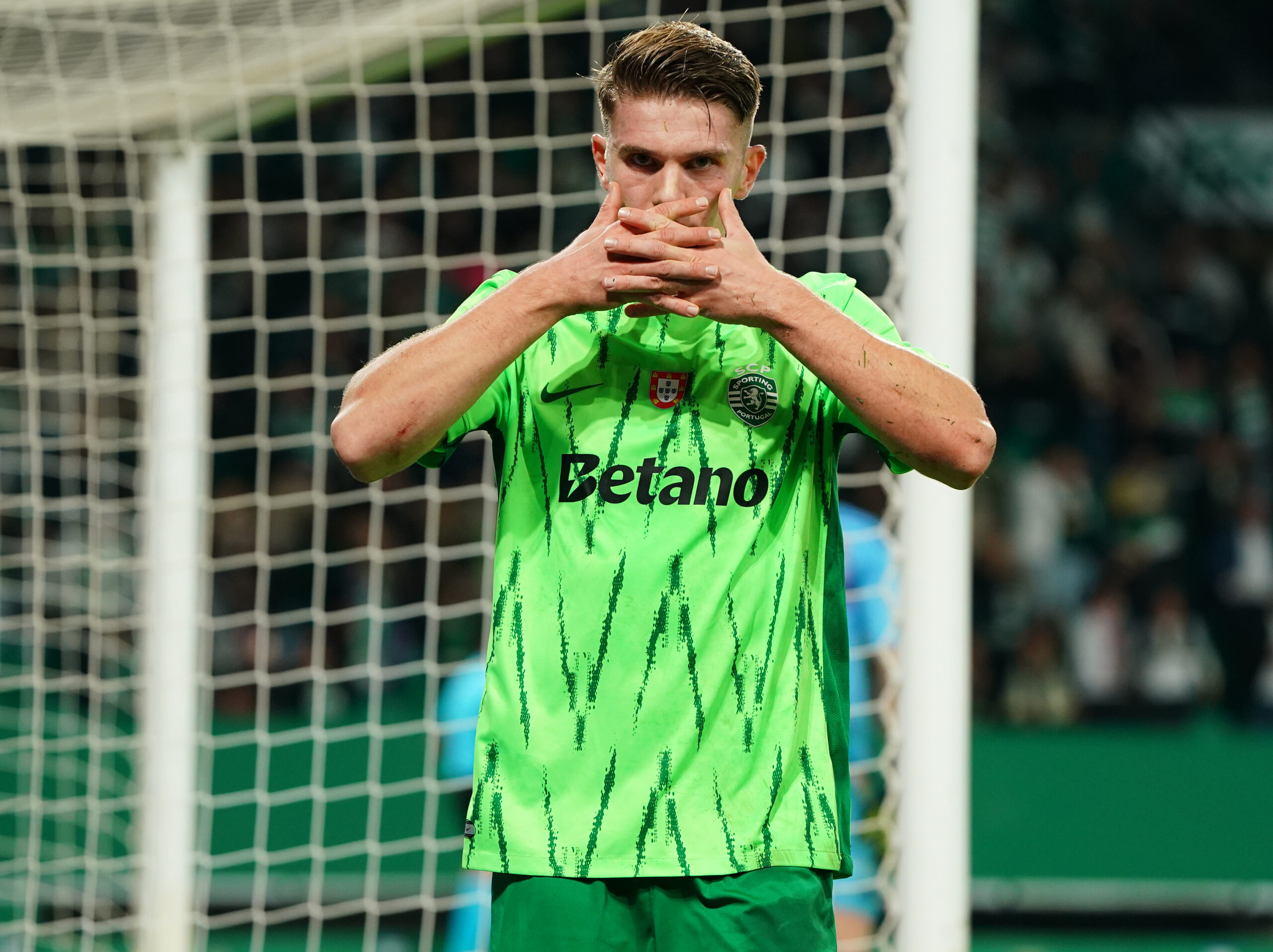 Viktor Gyökeres, interés del Arsenal.